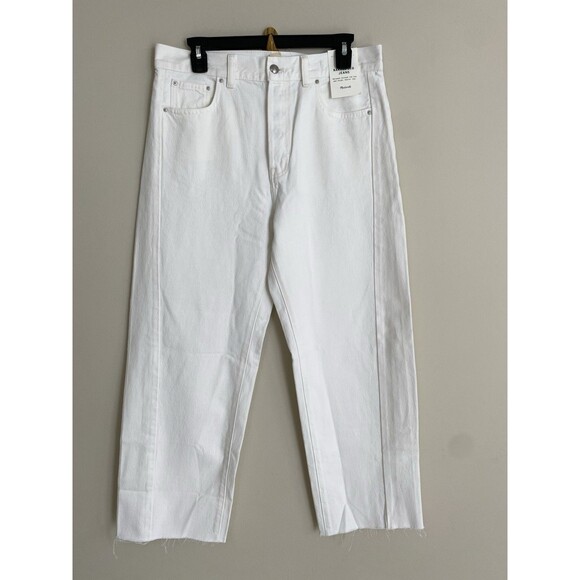 Madewell Womens $148 Pieced Barrel-Leg Jeans NWT Size 28 - Picture 6 of 14